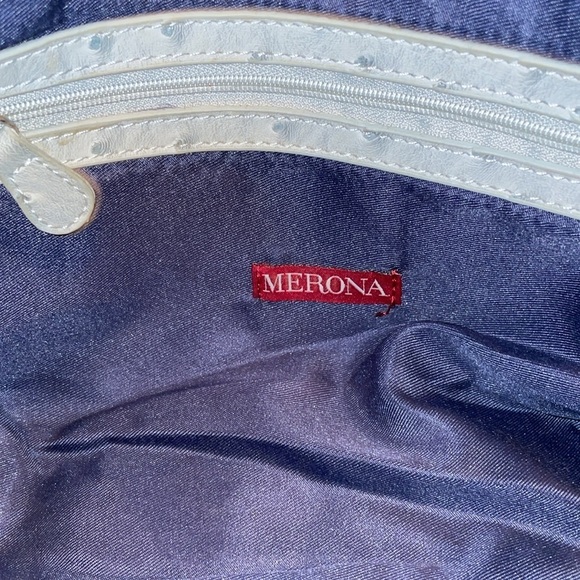 Merona Ostrich print purse​​​ - Picture 4 of 4